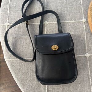 Vintage Coach Sidepack Crossbody
